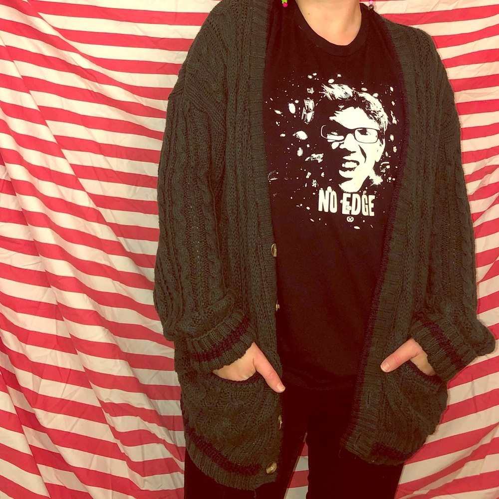 Vintage Sears Cable Knit Cardigan